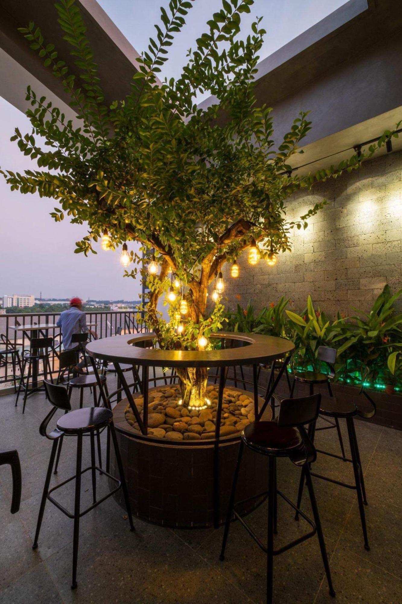 Amely Hotel Ben Cat Exterior foto